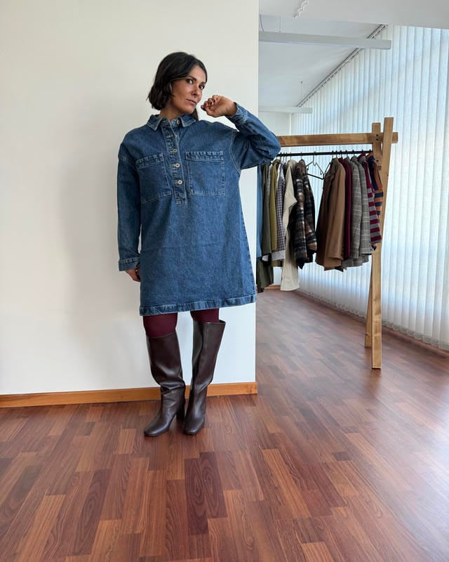Abito in denim