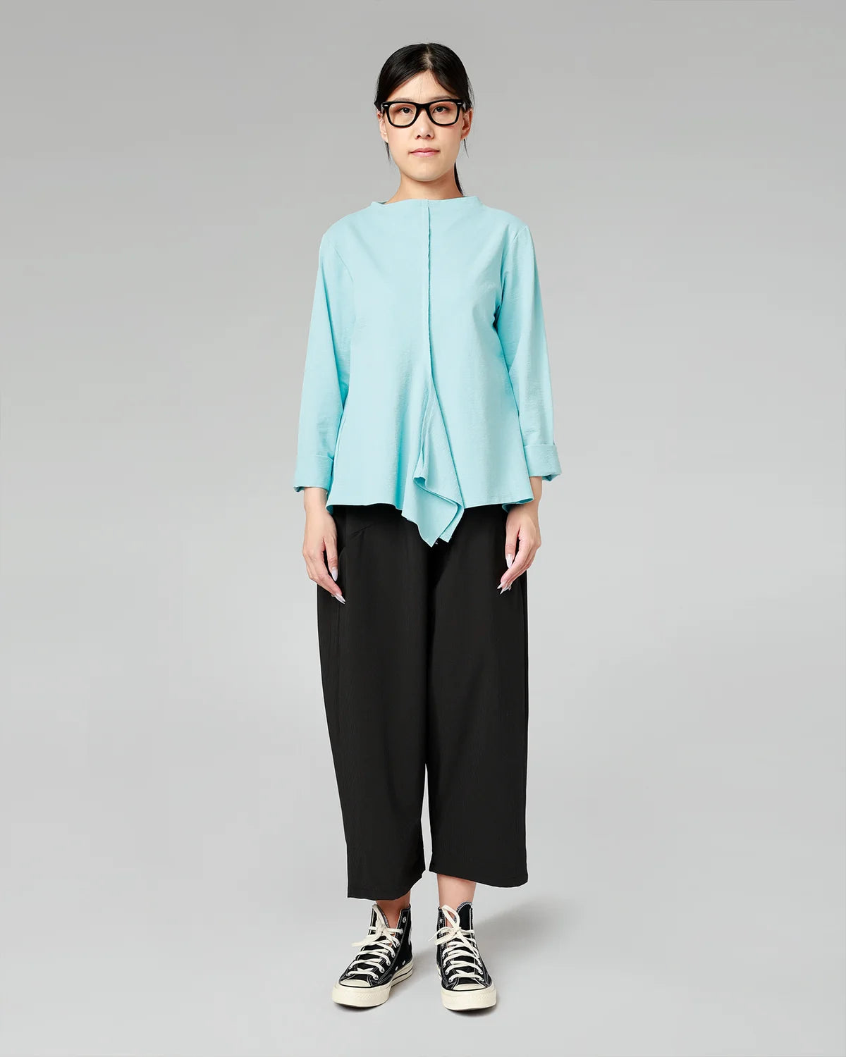Blusa asimmetrica