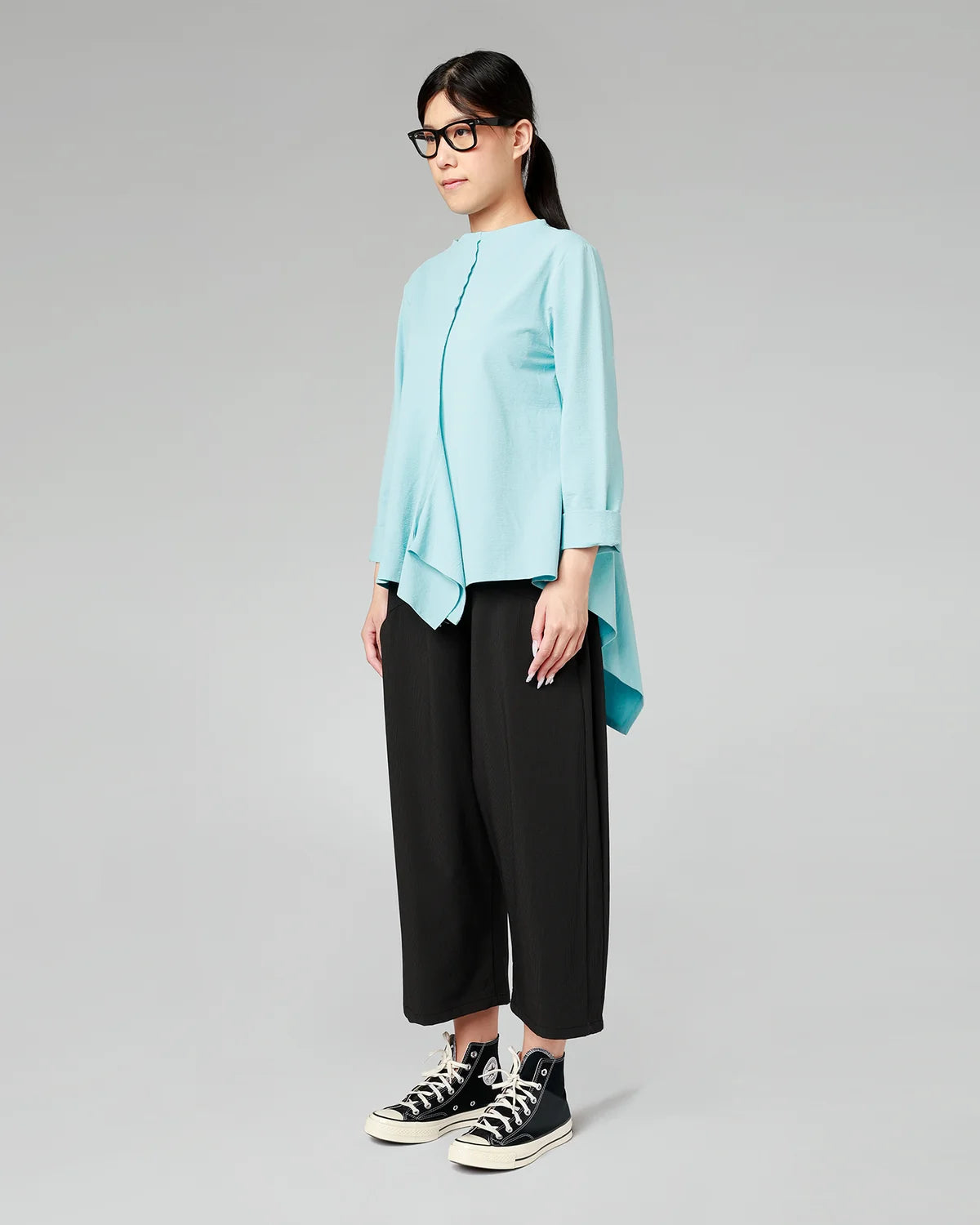 Blusa asimmetrica