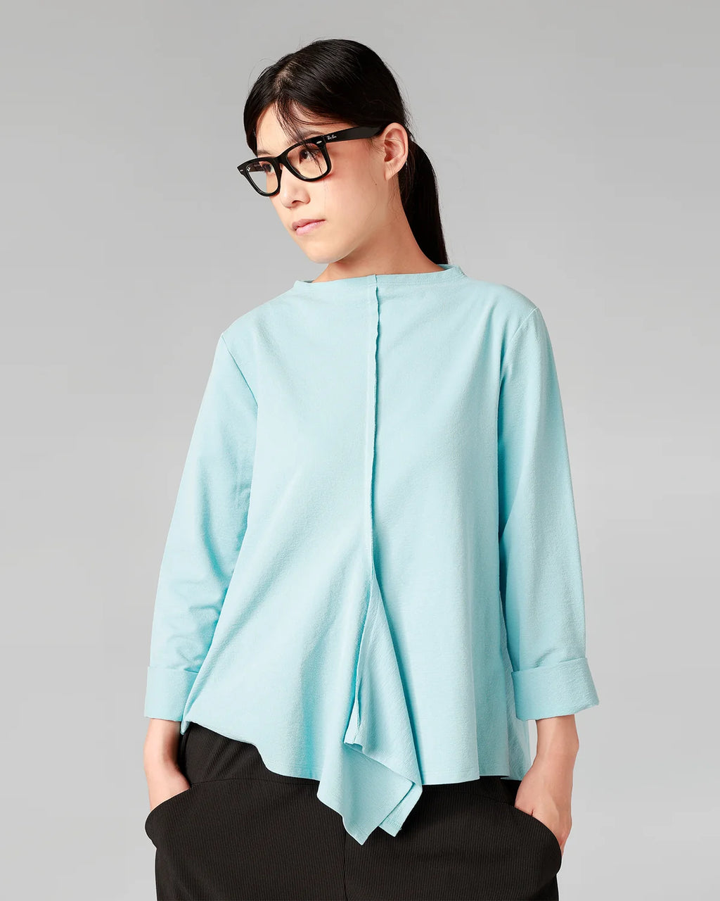 Blusa asimmetrica