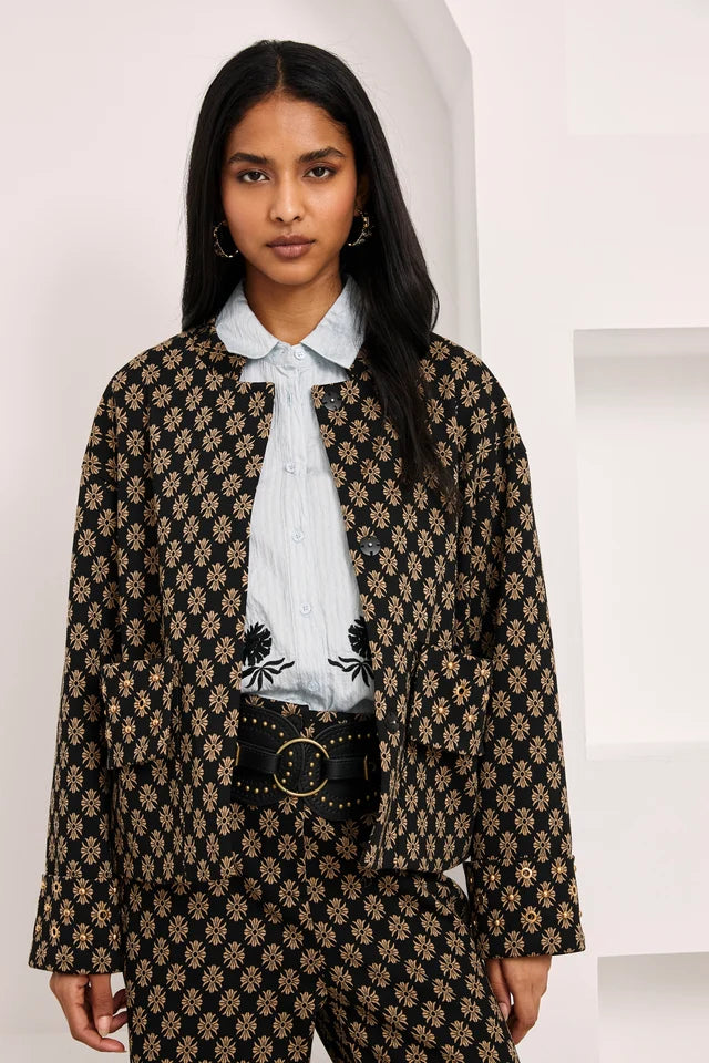 Giacca jacquard