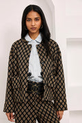 Giacca jacquard