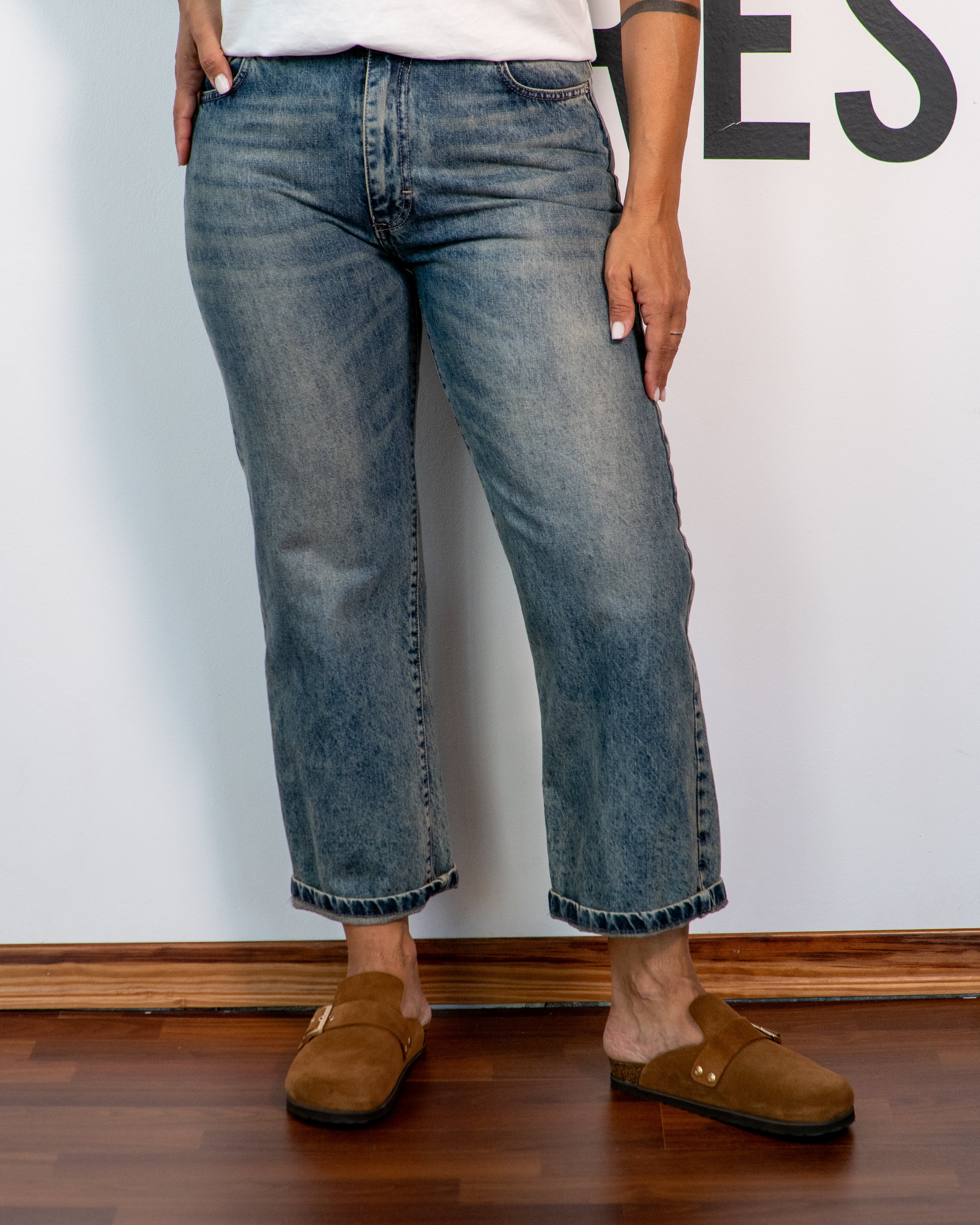Jeans mom fit