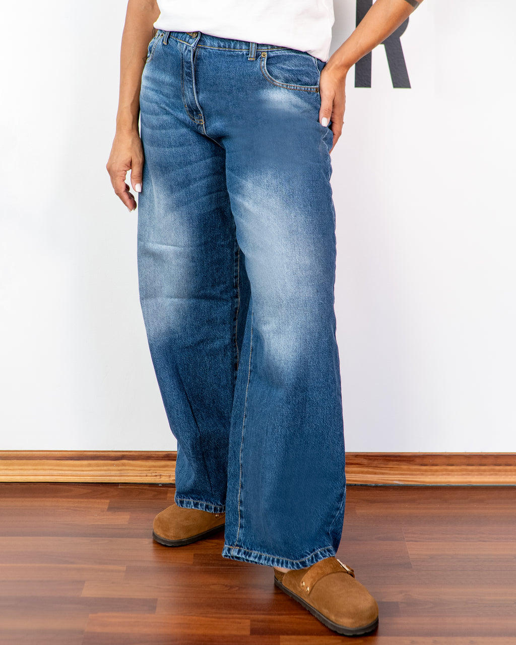 Jeans wide leg