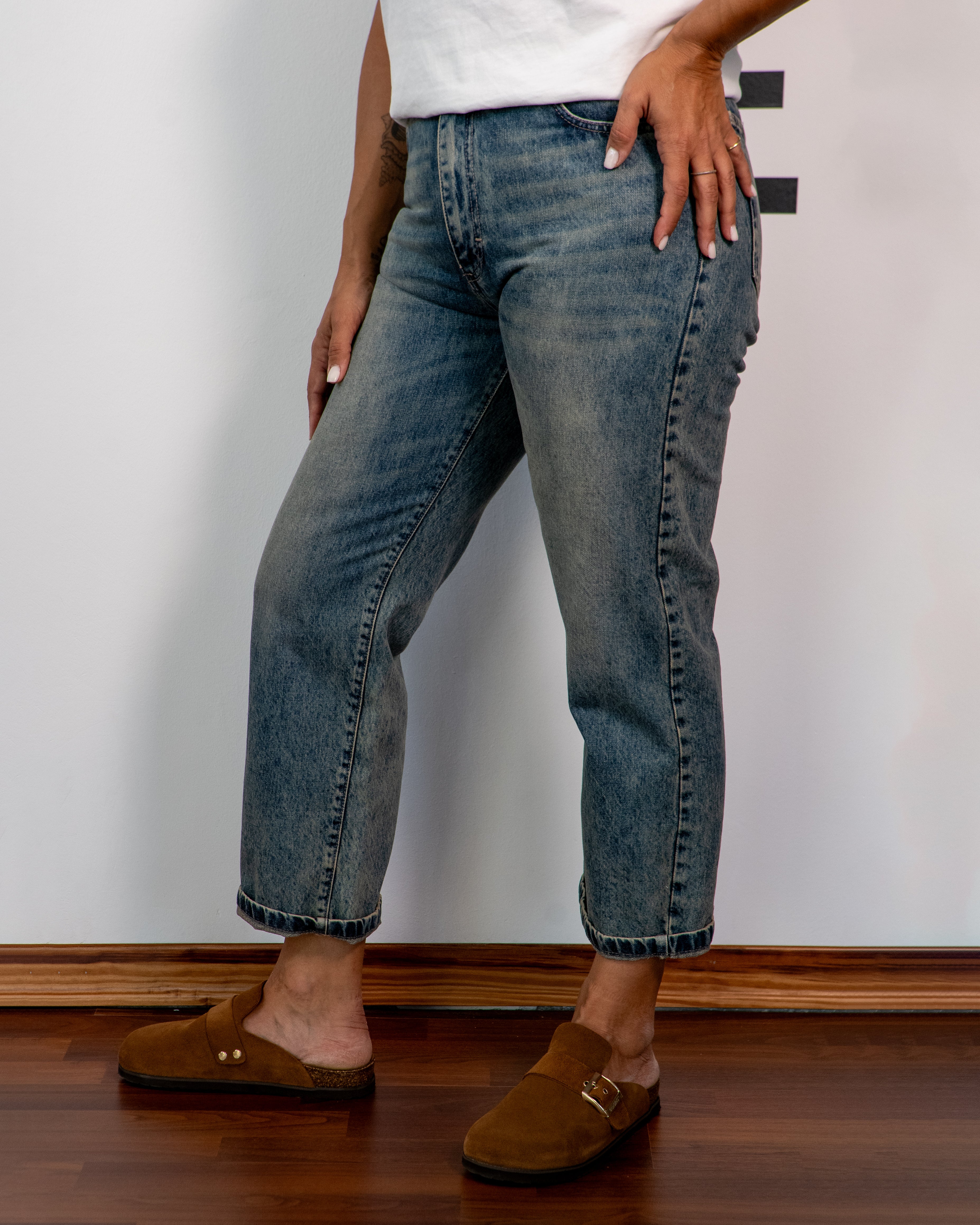 Jeans mom fit