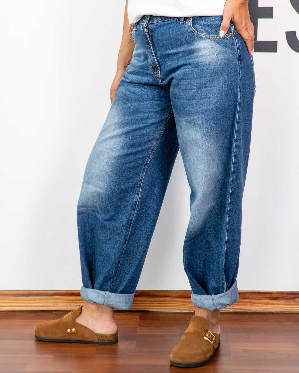 Jeans wide leg