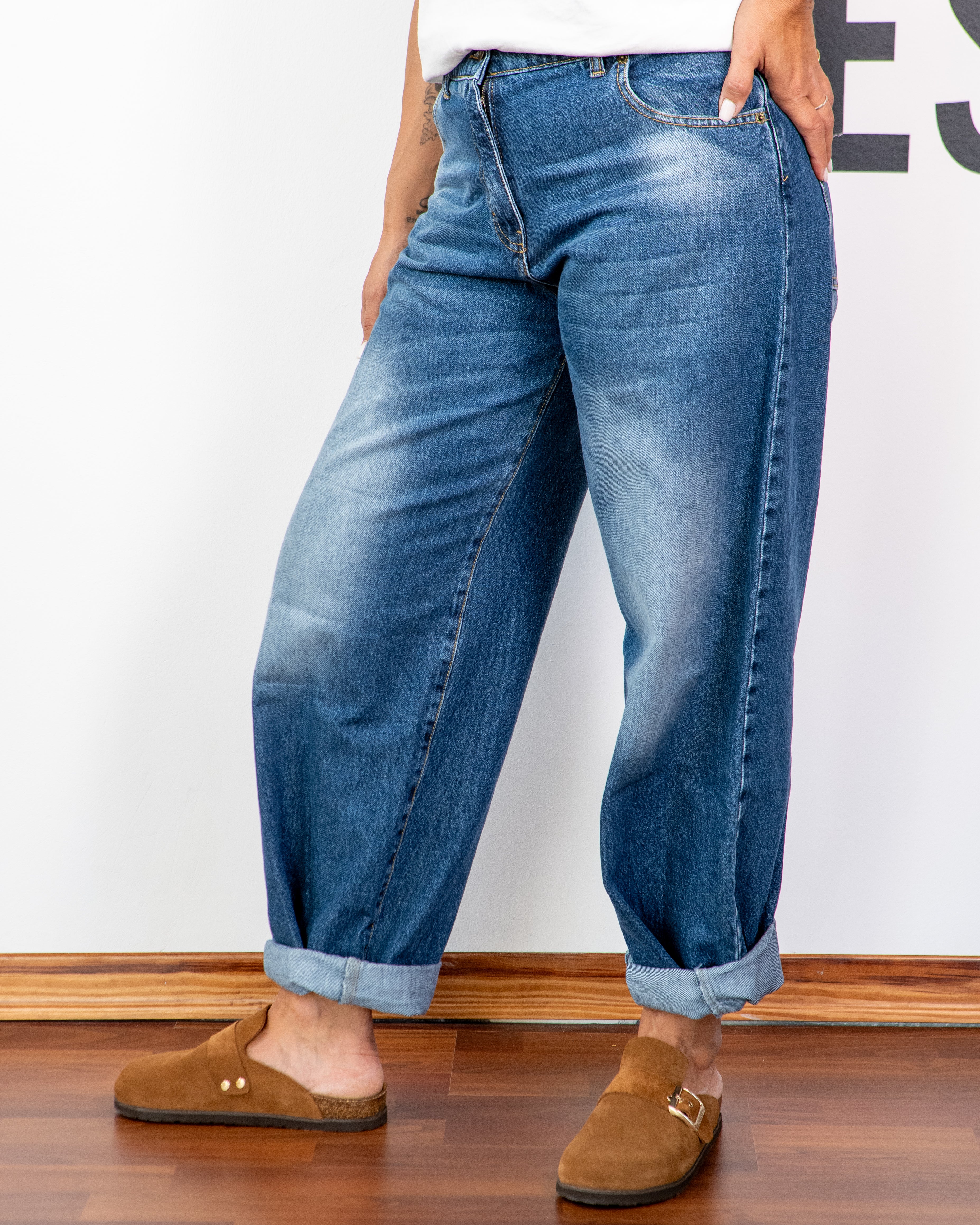 Jeans wide leg