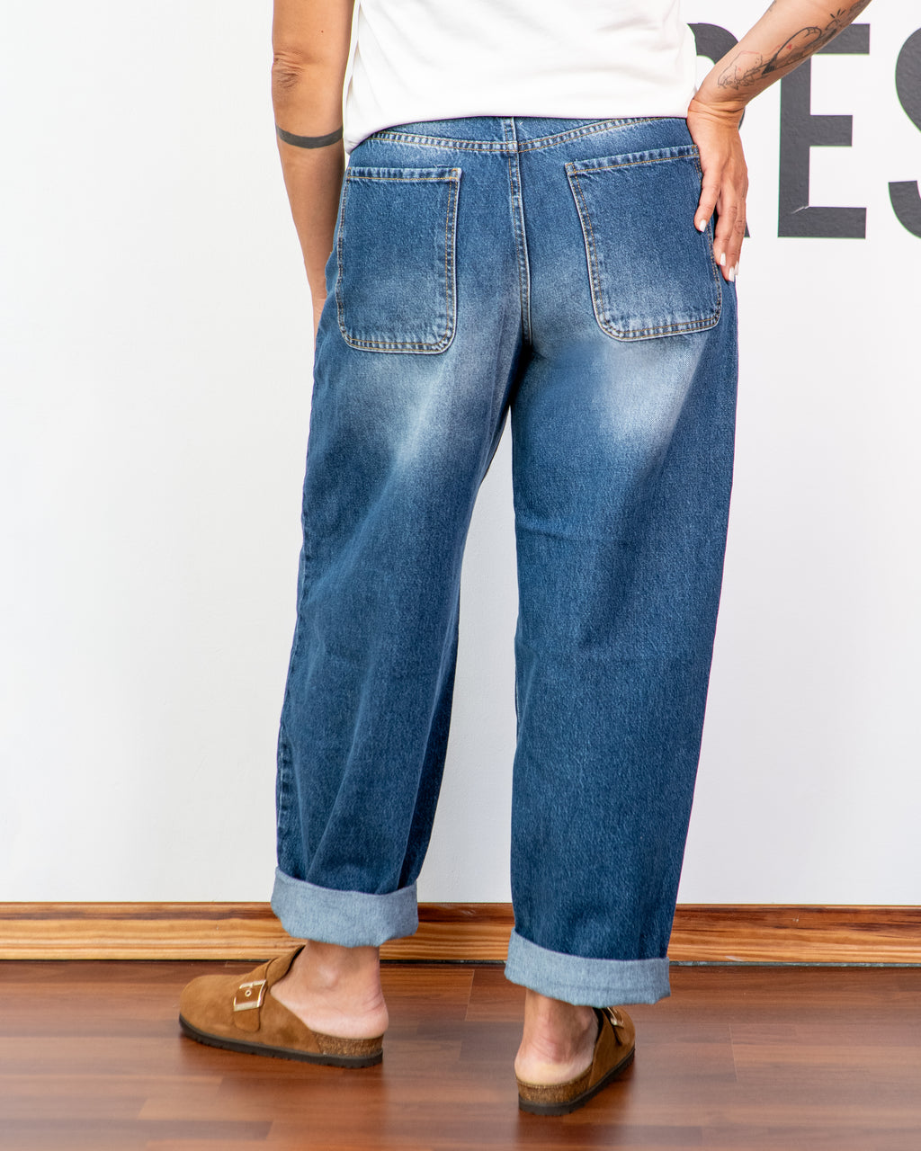 Jeans wide leg