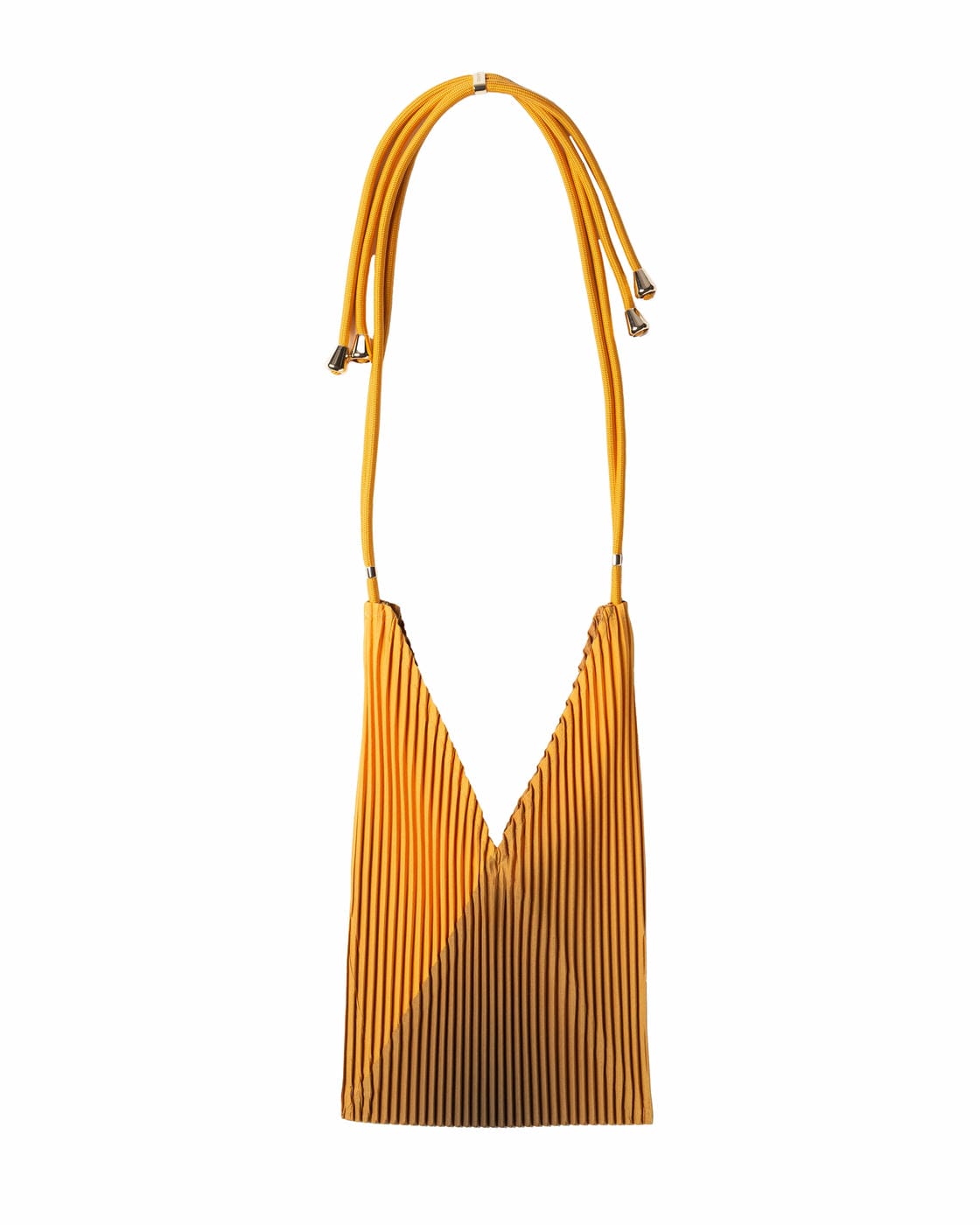 Mini bag in raso plissettato