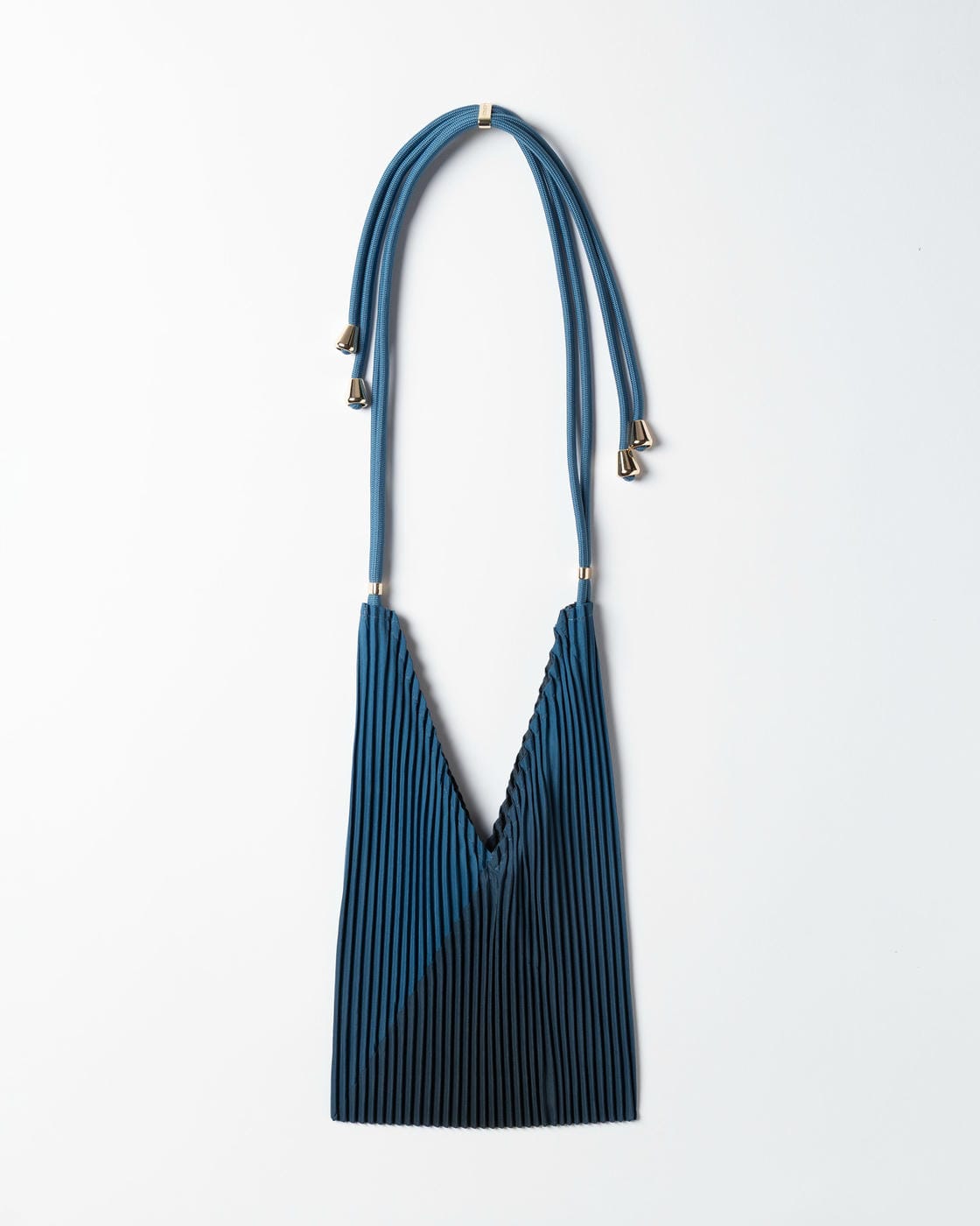 Mini bag in raso plissettato