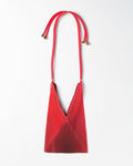 Mini bag in raso plissettato