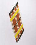 Foulard in raso plissettato