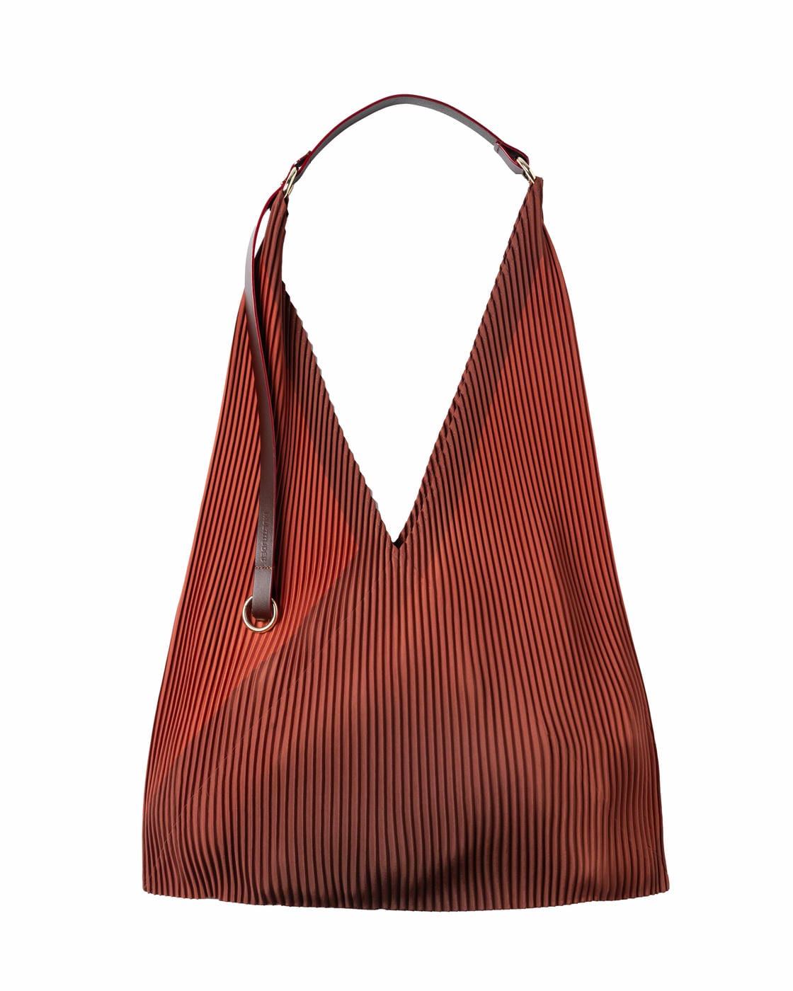 Y bag con manico in pelle