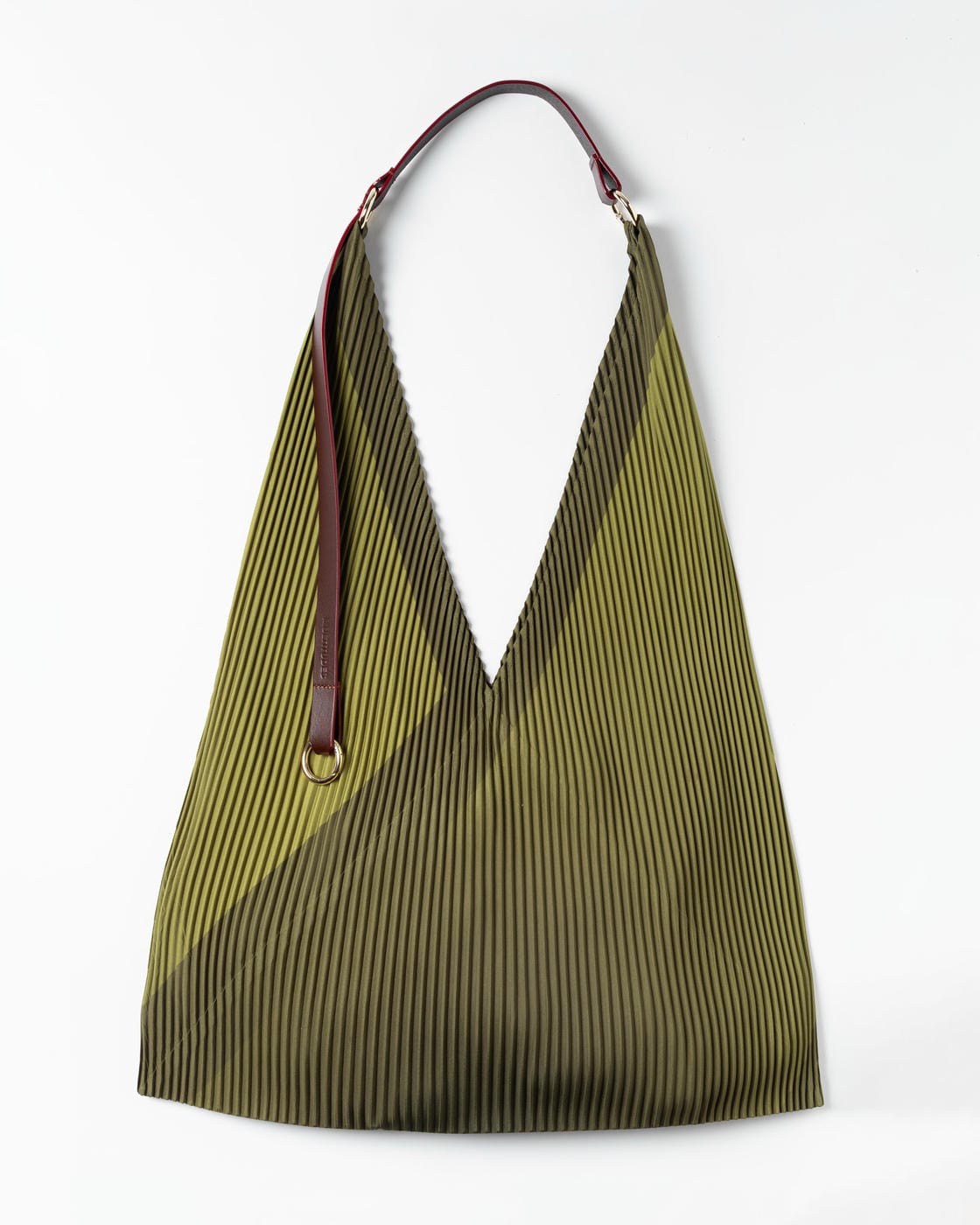 Y bag con manico in pelle