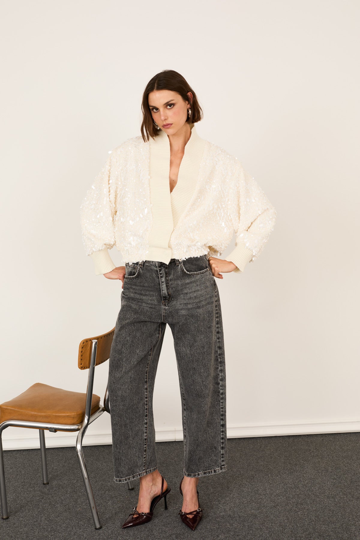 Denim baggy