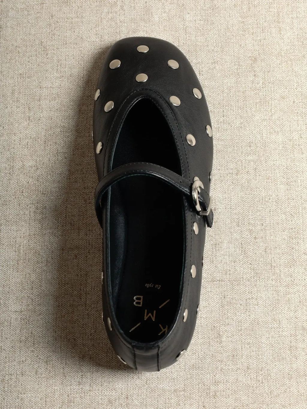 Ballerine Mary Jane con borchie