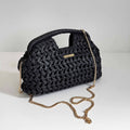 Clutch in rafia