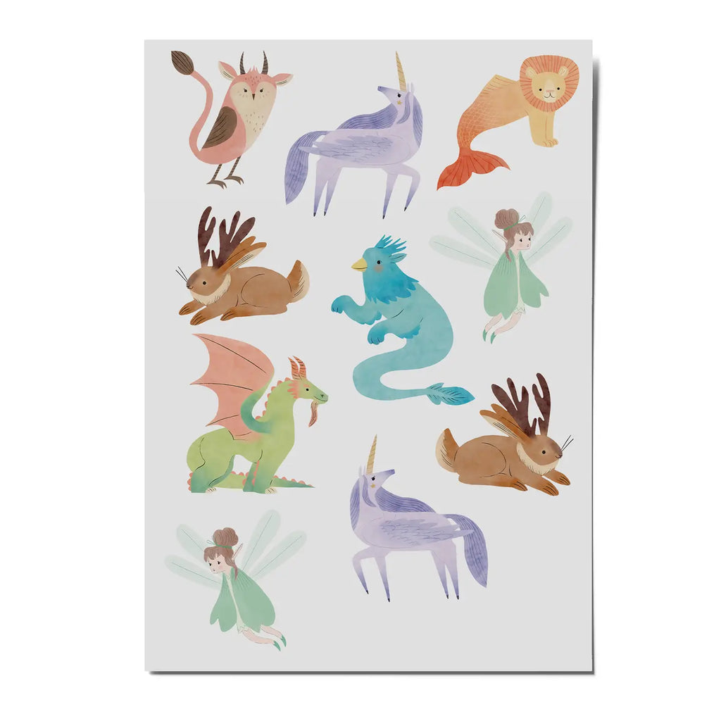 Tatuaggi temporanei "UNICORNO"