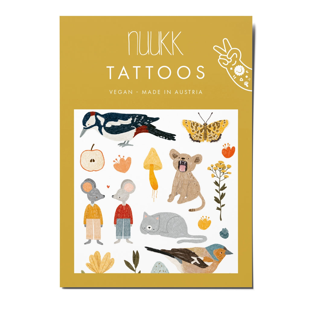 Tatuaggi temporanei piccolo picchio