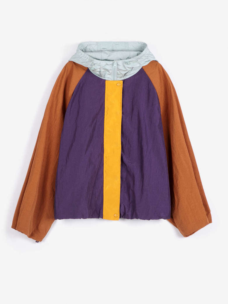 Giacca a vento multicolor
