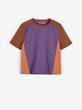 Top sportivo multicolor