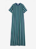 Abito t-shirt a righe