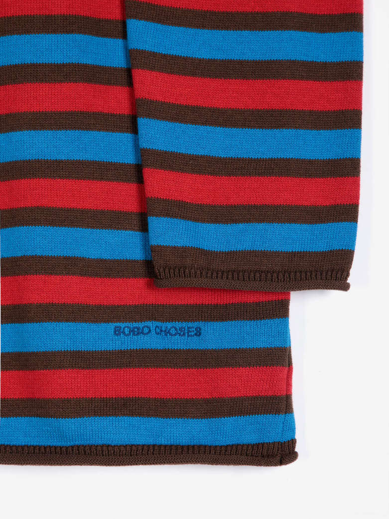 Cardigan a righe