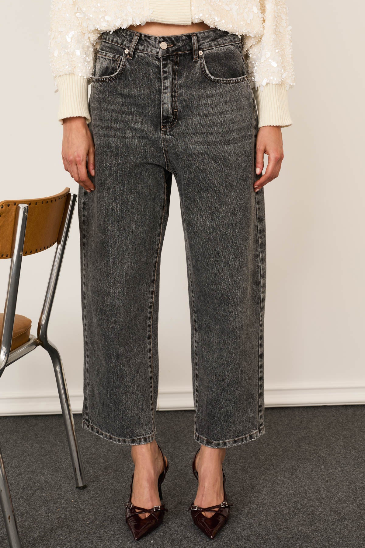 Denim baggy