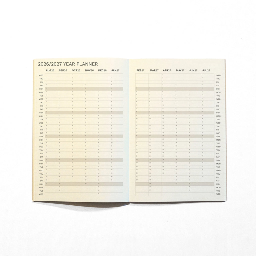 Piccolo planner mensile 2026-2027 A5