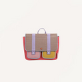 Cartella scuola per bambini color block