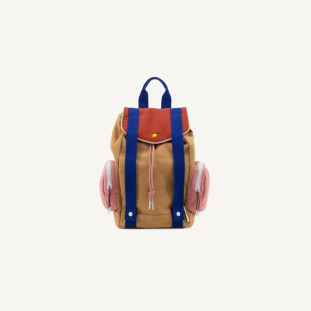 Zaino avventure color block
